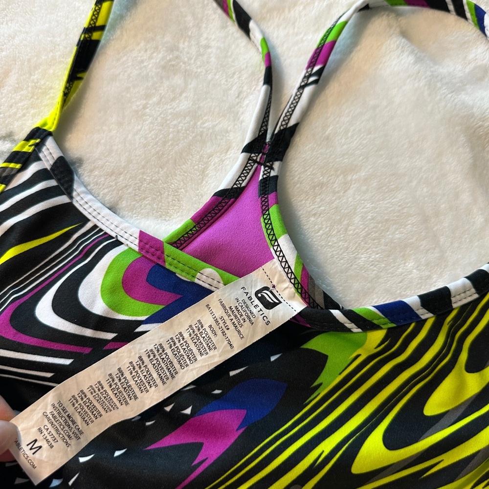 Fabletics Multicolor Sports Bra - Picture 5 of 5